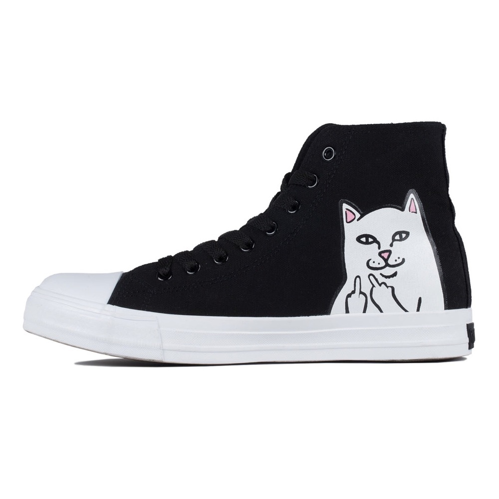 Rip N Dip LORD NERMAL HIGH-TOP SHOES (BLACK)